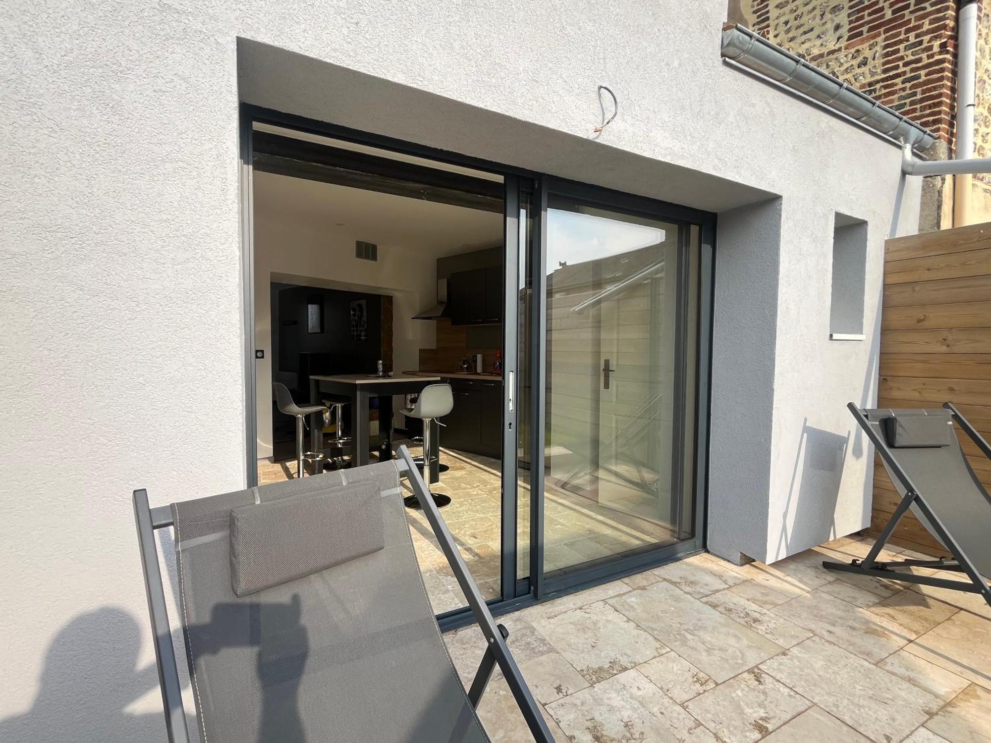 Gite Le Davidson, Maison Avec Jardin Ypreville-Biville Buitenkant foto
